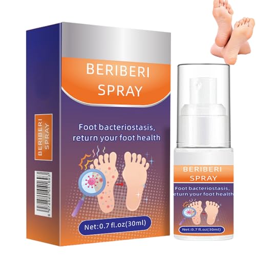 Spray para Pies Sudorosos 30 ml, Spray Eliminador De Olores, Frescura Duradera Antitranspirante para Hombre Mujer Deportistas Senderismo Fitness Actividades al Aire Libre