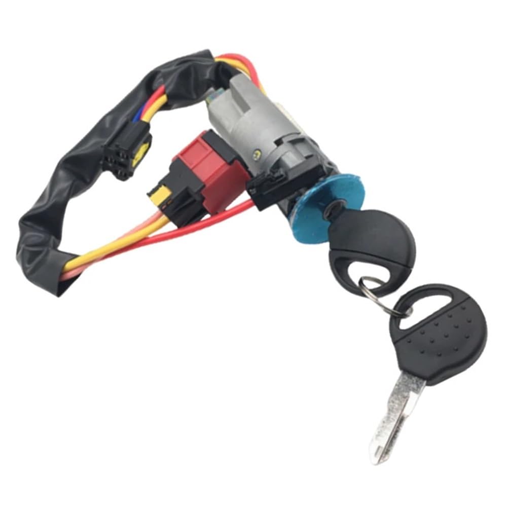 Zhjlut One Color Car Lock Cylinder 4162P0 Compatible With Peugeot For 206 1998-2005 For 406 1999-2004 Car Ignition Lock Cylinder Barrel