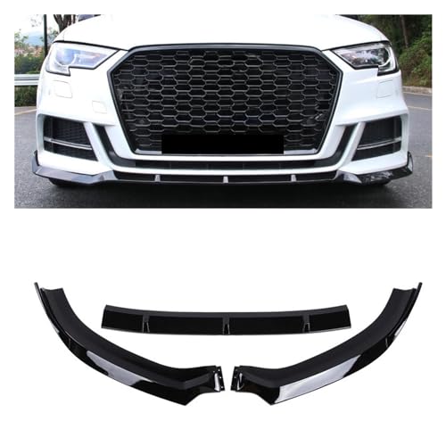 Kit carrosserie pare-chocs avant diffuseur spoiler séparateur Audi A3 8V S-Line S3 17-20