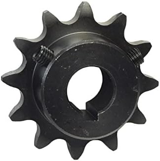 #40/41 Chain 12 Tooth Jackshaft Sprocket with 5/8" Bore for Go-Karts & Mini Bikes