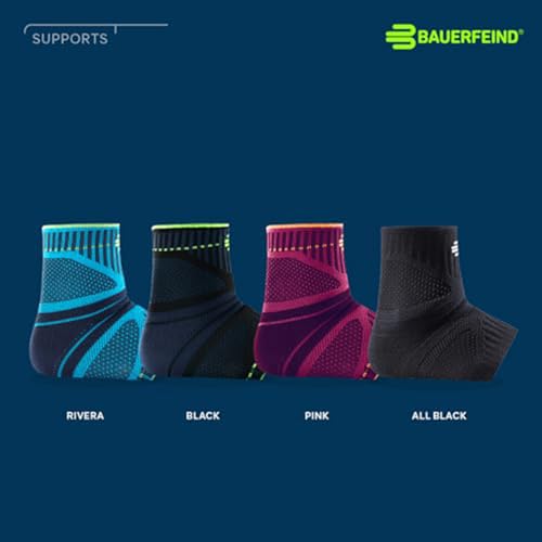 BAUERFEIND Sp.Ankle Support Dynamic,All-Black,M