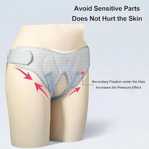 Faja Hernia para Hombre Ajustable con 4 Almohadillas miniatura 2