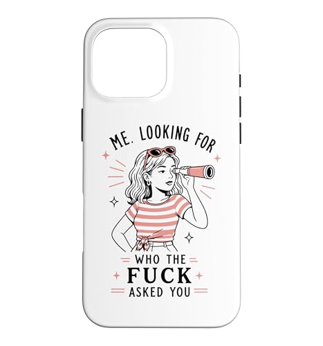 Me Looking For Who The Fuck Asked You ����ȃ��B���e�[�W�K�[�� �X�}�z�P�[�X iPhone 16 Pro Max �p
