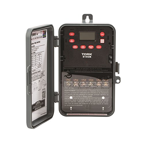 Nsi Multipurpose Control 24 Hour Time Switch, 120-277 Vac Input Supply, 1 Channel, Dpst Output Dry Contact, Pounds (E103B) #TOP4