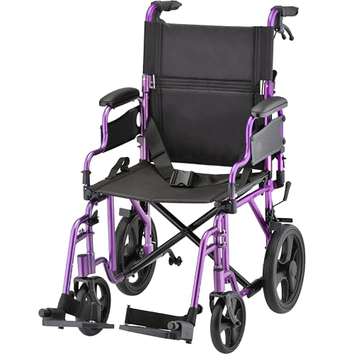 NOVA Transport Chair with All-Terrain Wheels