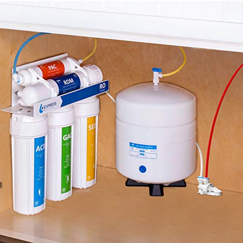 Express Water Leak Stop Valve for Reverse Osmosis and Under Sink Water Filtration System – Automatic Water Shut-Off Valve for Water Filtration Systems – Shut Off Water Supply When Water Leaks