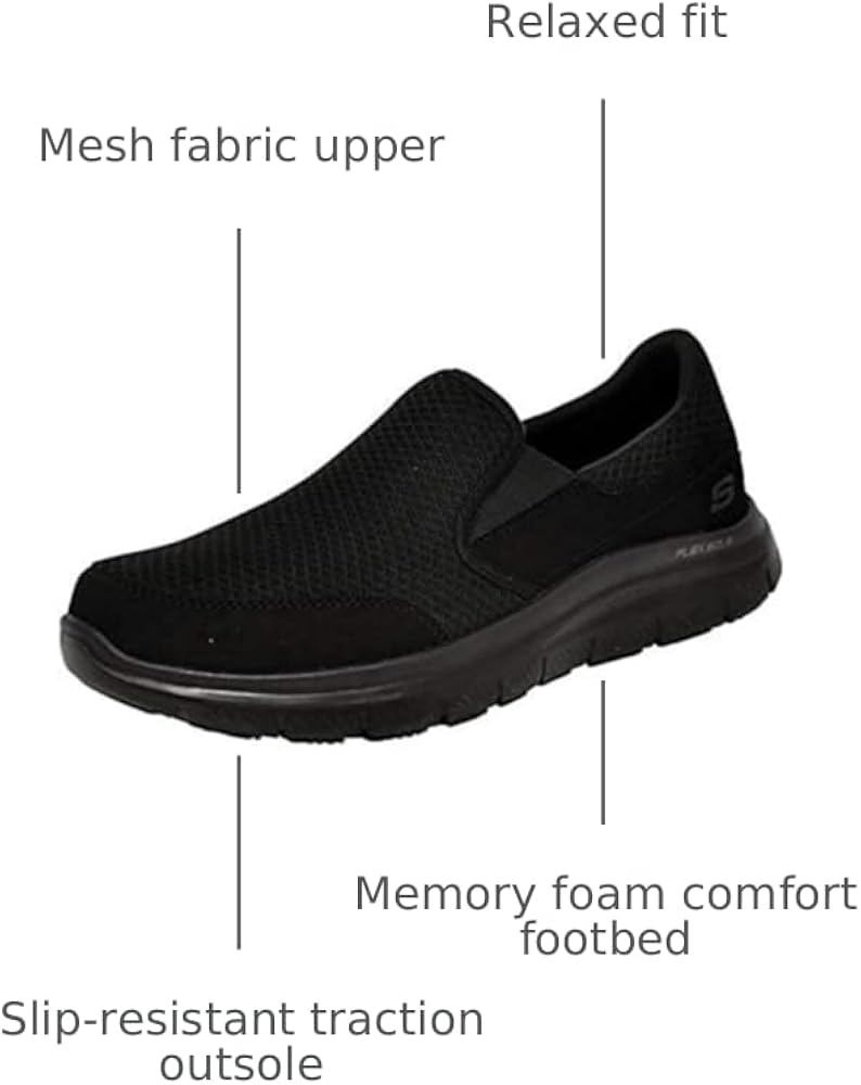 Amazon.com: Skechers Men's Skechers Men's Flex Advantage Slip