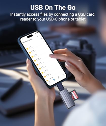 Image of Syntech USB C to USB Adapter Pack of 2 USB C Male to USB3 Female Adapter Compatible with iPhone 17 Pro Max MacBook Pro Air 2024 iMac iPad mini Pro, Other Type C or Thunderbolt 5 /4 Devices, Midnight
