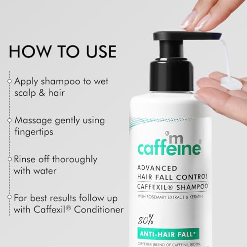 mCaffeine Advanced Hair Fall Control Caffexil® Shampoo - Image 6
