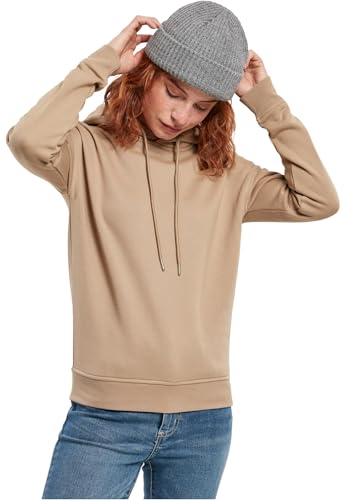Tb1524-Ladies Hoody Felpa Warm Sand 5XL donna con cappuccio