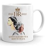 Rest In Peace Queen Elizabeth II 1926 - 2022 Mug, Remembering Queen Elizabeth Mug, Queen Of England...
