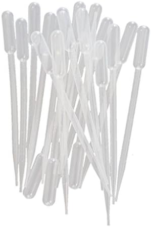 5ml Transparent Disposable Plastic Dropper Transfer Pipette Airbrush Pack Of 100