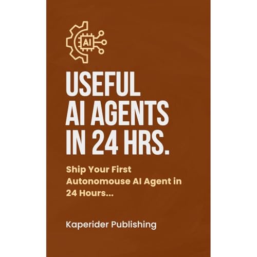 AI Agents Audiolibro Por Daniel Stouffer arte de portada