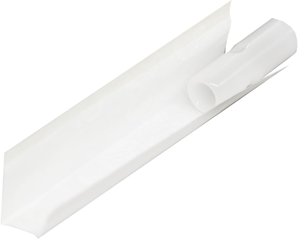 Glass Tips- 8mm,10mm, 12mm (Packs of 100) (White, 10mm- 100 Count)