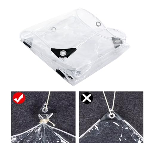 Bâche transparente 2x4m imperméable pour panneaux de gazebo - 7