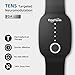 EmeTerm Fashion Anti-Nausea Wristband Relieve Morning Motion Travel Sickness Rechargeable Drug Free Bands without Side Effects - Extra 2pack Conductive Gel (Black - Extra 2pack Conductive Gel)