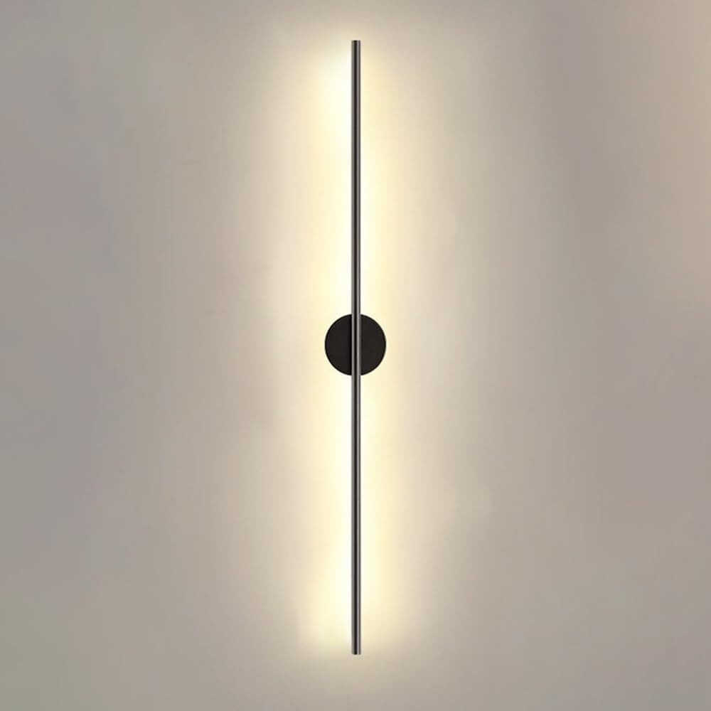 JYBNBBE Wall Sconces for Bedroom Linear Wall Light Indoor Long Strip Office Wall for Bedroom Bedside Living Wall Mounted Lamp,3000K-100cm
