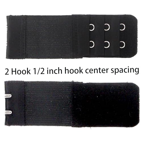 SAMGU Women's Bra Extenders 2 Hook / 3 Hook Comfortable Stretchy Bra Extension Strap3