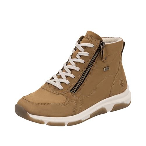 Remonte D1s71 baskets hautes femme en cuir véritable et finitions main
