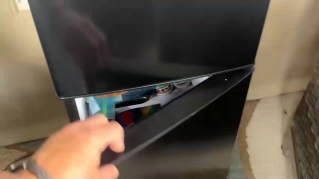 2.4 Cu.Ft Mini Fridge with Freezer & Double Door Small Tiny Size Refrigerator with 7 Temperature Control Knob Only Suitable for One Person Use Black - Image 8