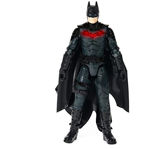 DC Comics THE BATMAN LE FILM FIGURINE 30 CM BATMAN DELUXE Figurine Batman Wing Suit Articulée Et Interactive 30 Cm Effets Sonores Et Lumineux 6060523 Jouet Enfant et + Neuf - vue 6