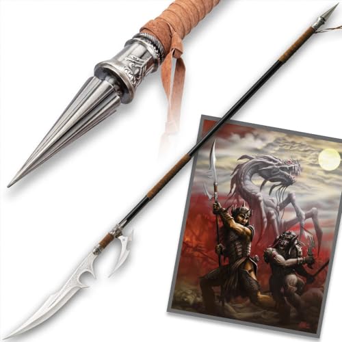 Kit Rae Ellexdrow War Spear with Art Print | Fantasy Design