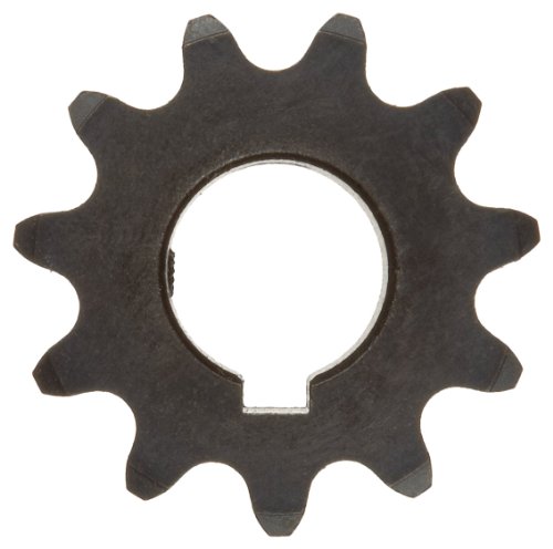 Martin Roller Chain Sprocket, Hardened Teeth, Bored-to-Size, Type B Hub, Single Strand, 35 Chain Size, 0.375