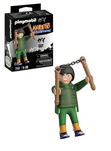 Playmobil 71111 Naruto: Mighty Guy Figure Set, Naruto Shippuden Anime Collectors Figure