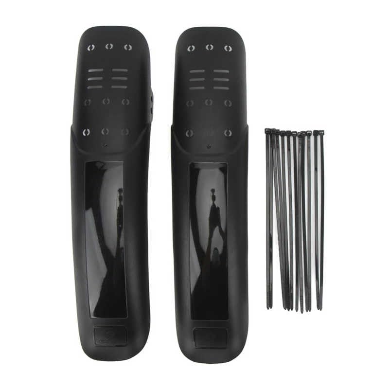 Guardabarros Mtb 1/2 PCS Guardabarros for bicicleta de montaña y carretera Guardabarros for bicicleta Protector contra el viento for bicicleta Delantero y trasero Universal Extendido Guardabarros Bici