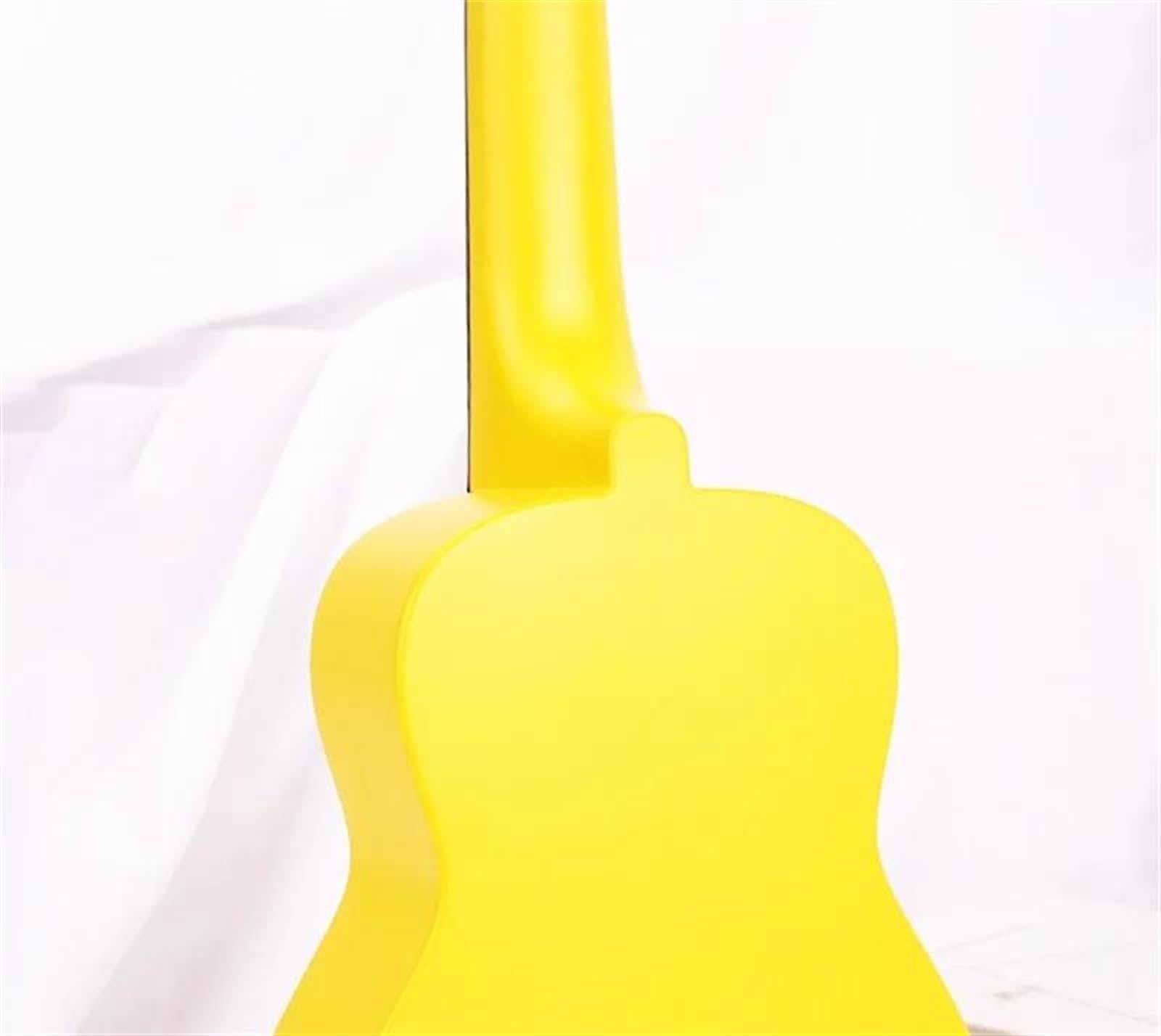 ukulele 21-calowa 4-strunowa Gitara Basowa Ukulele Z Włókna Węglowego Dla Początkujących(Color:Pink)