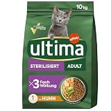 Ultima Croquettes pour Chat Stérilisé Adult avec du Poulet - 10kg - 2