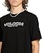 Volcom Men's Newro Short Sleeve Tee, Black S125, Medium