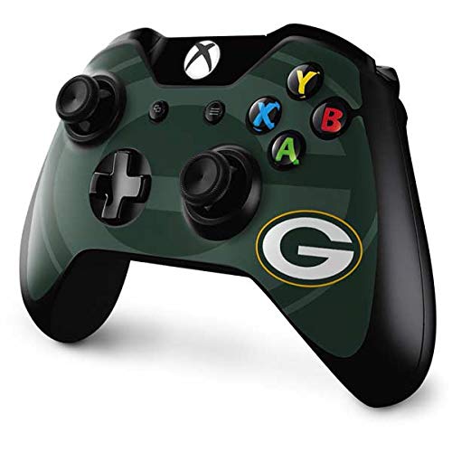 Skinit Decal Gaming Skin Compatible with Xbox One Controller - Officially Licensed NFL Green Bay Packers Double Vision Design