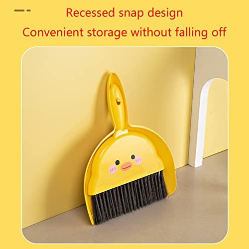 Broom Dustpan Suit Multifunction Household Cleaning Accessories for Bed Sofa Dining Table Cleaning Supplies Broom Dustpan Set — 사진 3