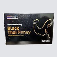 Black Thai Honey Organic Raw Manuka Honey 10 Individual Pack of 20g