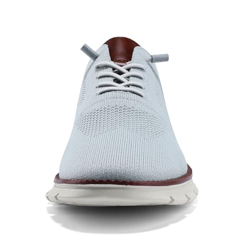 Image of Wearbreeze Men's Business Casual Oxford Sneakers - Lightweight Lace-Up Dress Shoes for Work, Travel & Daily Commute