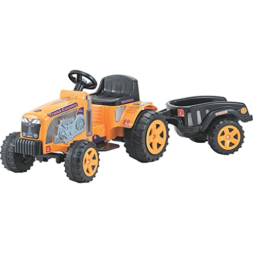 Biemme Mini Trator Elétrico Infantil Unissex 6V + Caçamba - Fazenda - Crianças