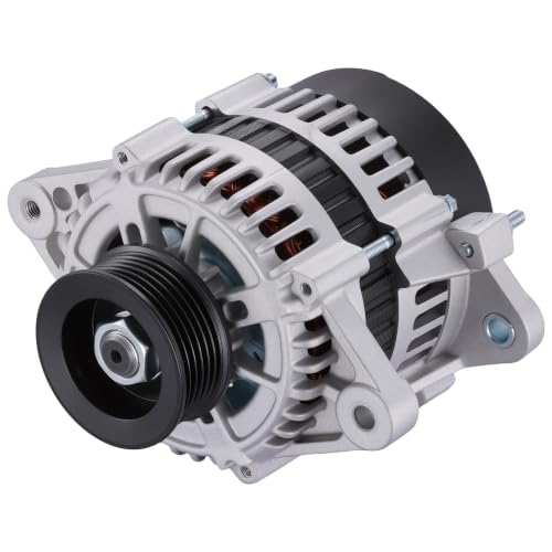 Image of BDFHYK 70A Alternator for MerCruiser 350 Mag MPI Alpha & Bravo 1998-2013, | For MerCruiser 350 Mag MPI Gen+ Marine 5.7L 1998-2010, 350 Mag MPI Ski 5.7L 1998-2010, 12V, CW, 6-Groove, IF, IR