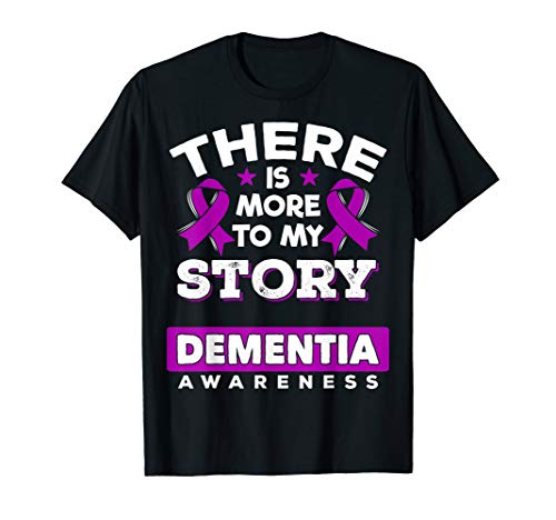 Gift for Dementia Patients Alzheimers Awareness Ribbon T-Shirt