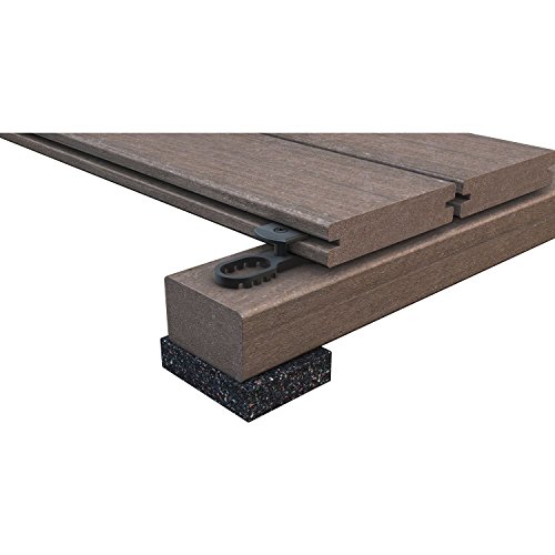 KARLE & RUBNER 7119 K&R Terraflex N6 mit Schraube A4 5x50mm für Holz-Unterkonstruktion Inhalt: 120 Stück, schwarz