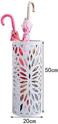 Support de parapluie blanc pour stopper les flaques d'eau au sol - 2