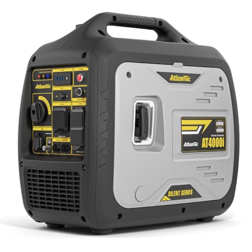 3000W Portable Inverter Generator for Home Use, Super Quiet Small