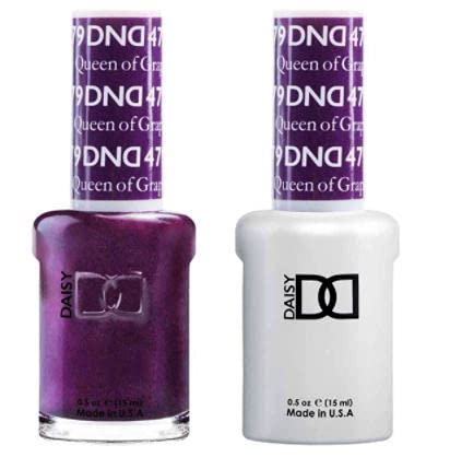 DND Gel & Matching Polish Set #479 - Queen of Grape. Buy 5 any colors get 1 Diamond super fast drying top coat 0.5 oz Free
