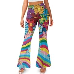 Hippie Flower Colorful Stripes