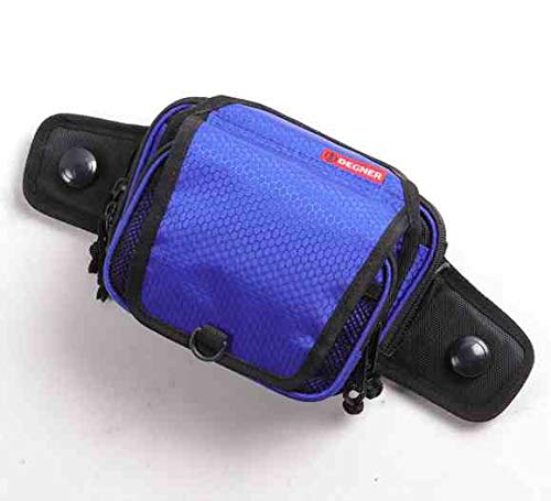 DEGNER(デグナー) 吸盤式タンクバッグポーチ 1.5L ブルー NB-180