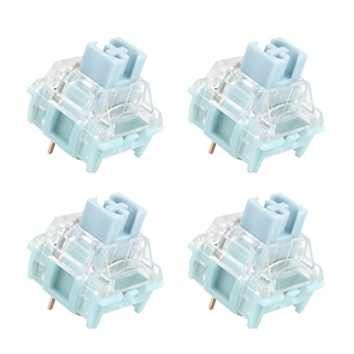 3pin 42g TTC Silent Bluish White Switches for Mechanical Keyboard (10/4PCS)