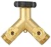 Gilmour Brass High Flow Connector 13HF, Colors May Vary