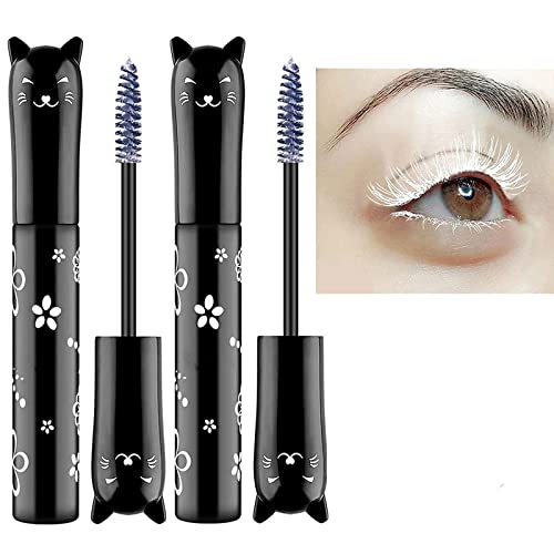 LGSZGDCN 6 Colors Cat eye mascara Eyes Makeup Color Mascara Waterproof Fast Dry Eyelashes Curling...