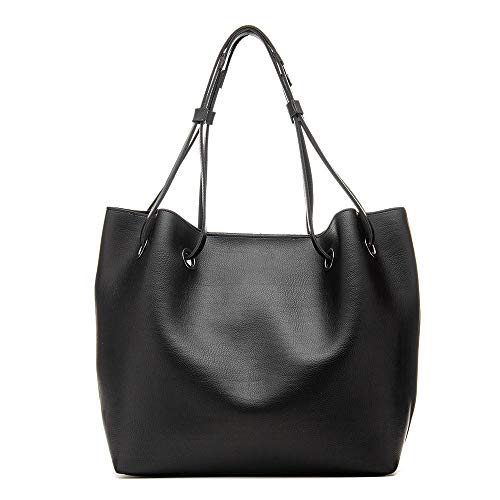 Bolsa Feminino Saco Lisboa Alice Monteiro Cor:Preto