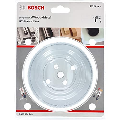 Scie Trépan Bosch 2608594243 – Progressor Ø 114 mm, Acier, Pour Bois et Métal - vue 3